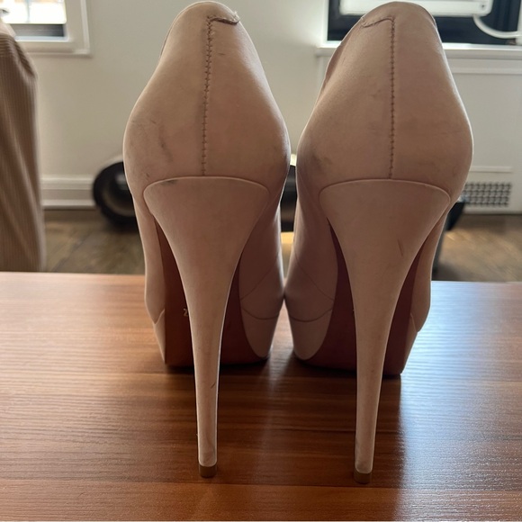 Schutz Ingrid Peeptoe Platform Pumps - Picture 4 of 5